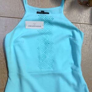 Size 0 petite banana republic dress. Side zip. New.